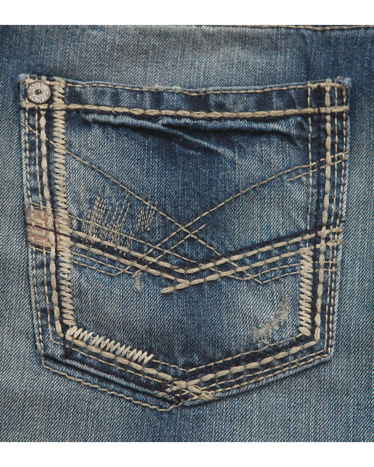 Ariat Men's M5 Ridgeline Medium Wash Slim Straight Jeans - Image 5