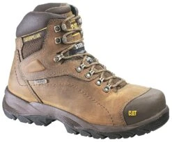 Caterpillar Diagnostic Waterproof & Insulated 6" Lace-Up Work Boots - Steel Toe
