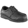 Florsheim Women's Black Pucker Oxford Work Shoes - Steel Toe