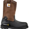 Carhartt 11" Insulated Brown Work Boots - Steel Toe