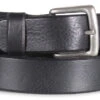 American Worker Men's Distressed Leather Belt