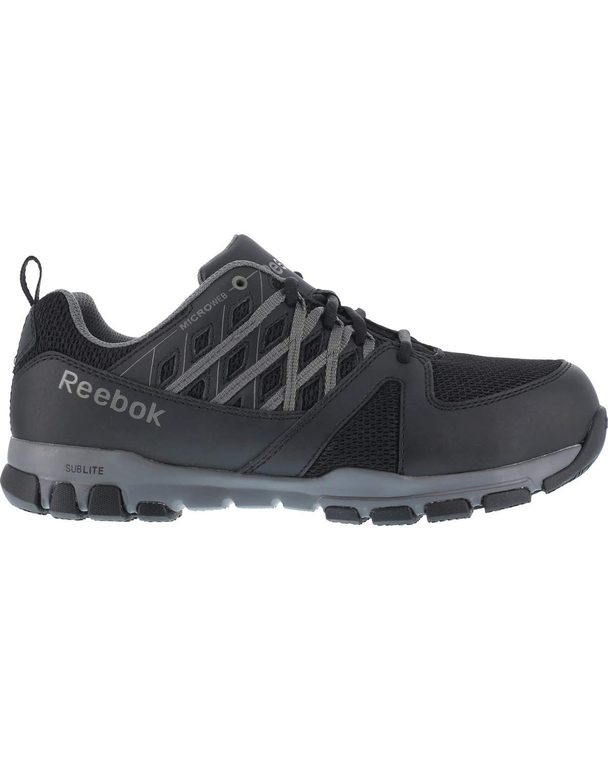 Reebok Women's Sublite Athletic Oxford Work Shoes - Steel Toe - Image 3