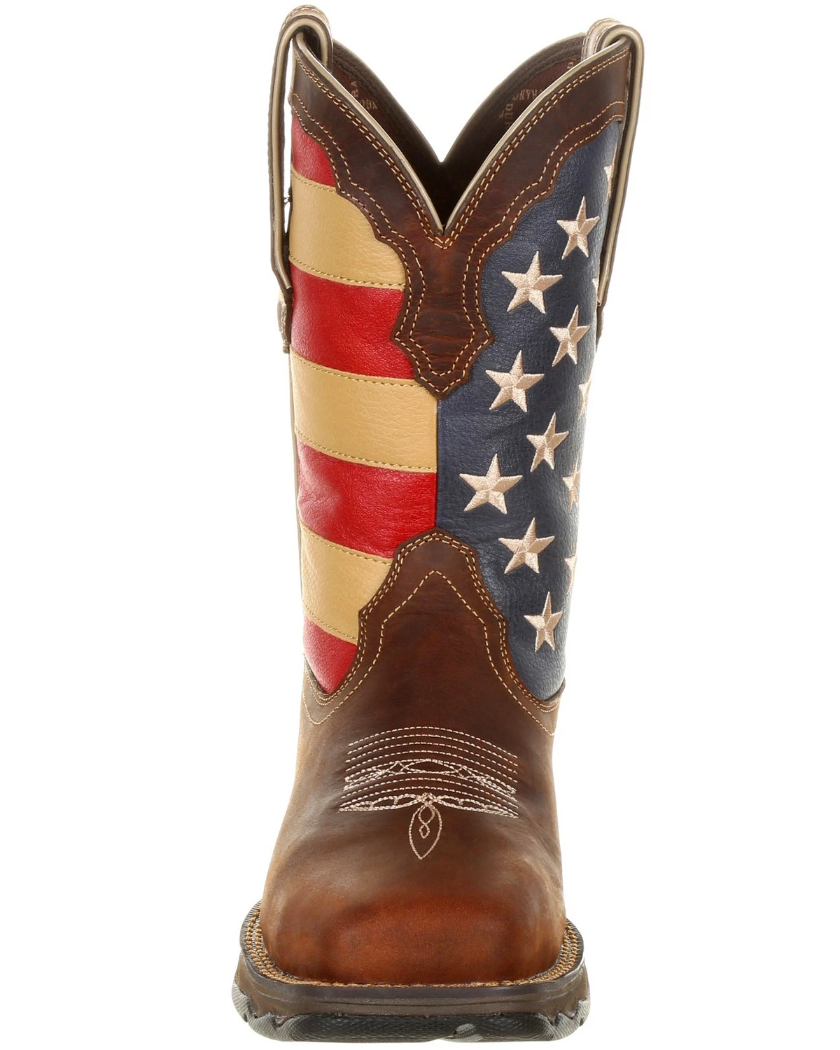 Durango Women's Lady Rebel Patriotic Flag Work Boots - Steel Toe - Image 5