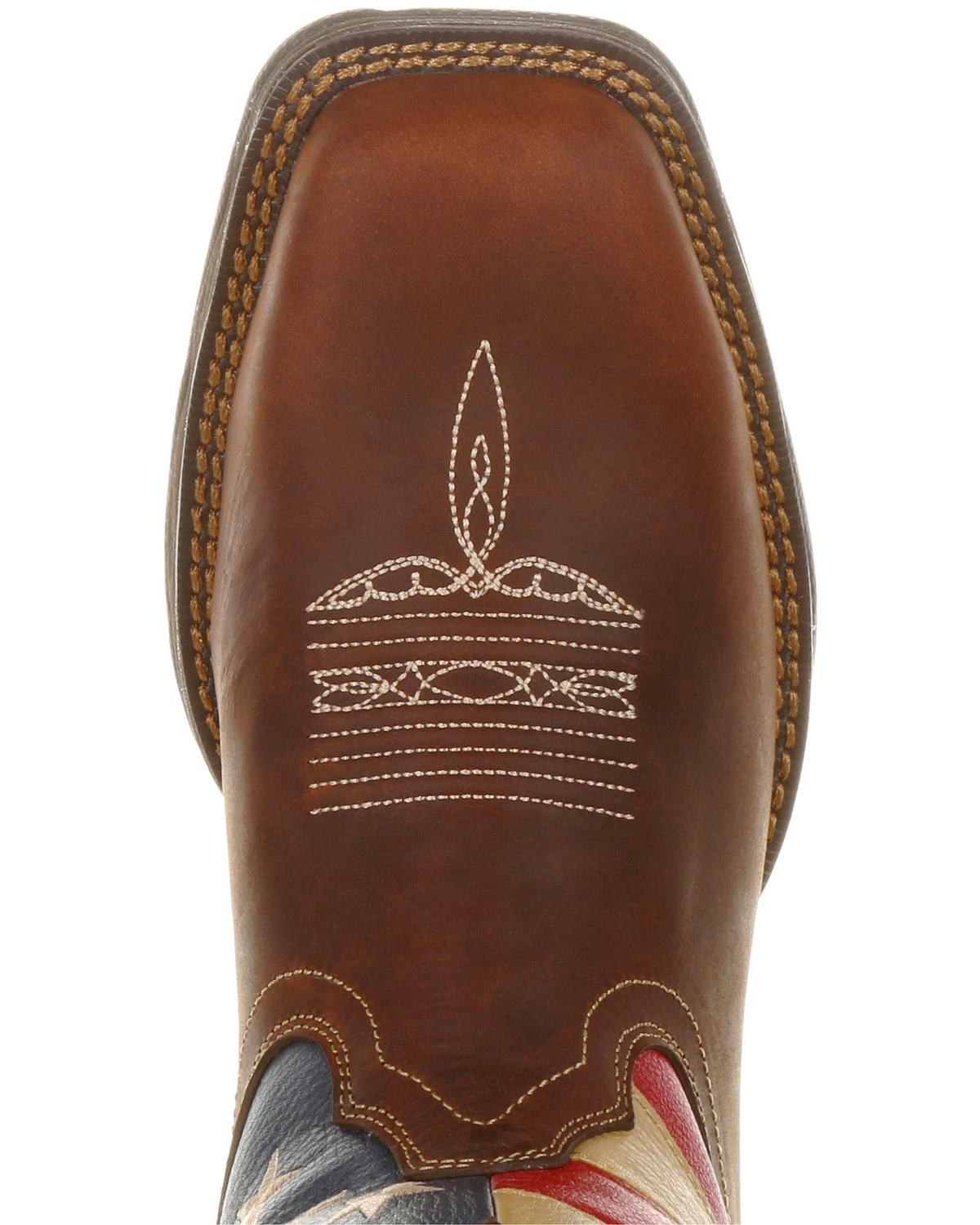 Durango Women's Lady Rebel Patriotic Flag Work Boots - Steel Toe - Image 6