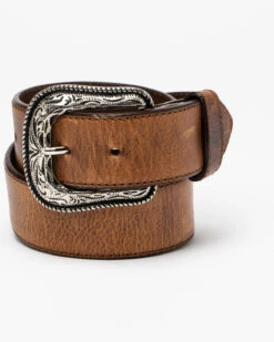 Cody James Men's Crazy Horse Burnished Leather Belt