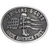 Cody James Men's God, Guns, & Guts Made America Free Buckle