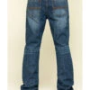 Cody James Men's Wolftooth Medium Wash Stretch Relaxed Bootcut Jeans