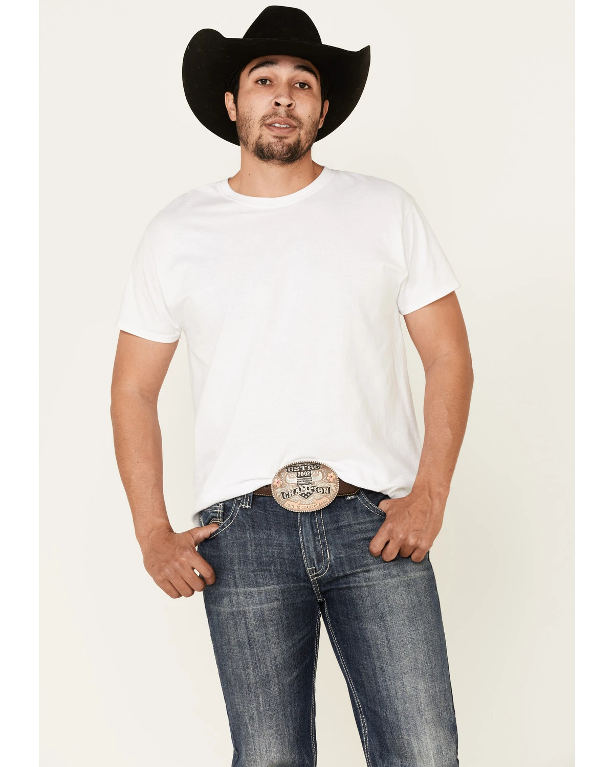 Rock & Roll Denim Men's Dark Double Barrel Relaxed Straight Leg Jeans - Image 3