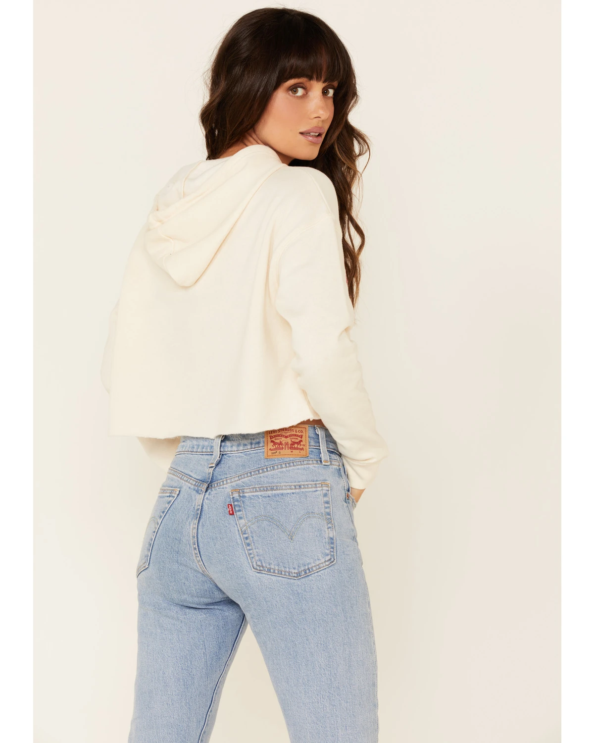 Country Deep Women's Mama Tried Graphic Cropped Hooded Sweatshirt - Image 5