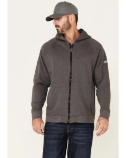 Ariat Men's FR Rev Full Cover Flag Graphic Zip-Front Hooded Work Jacket