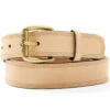 Hawx Men's Tan Triple Stitched Belt