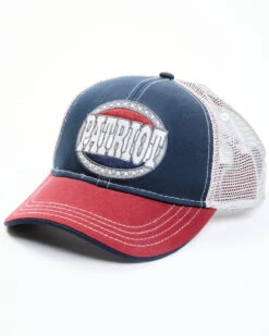 Cody James Men's Patriot Oval Embroidered Mesh-Back Ball Cap