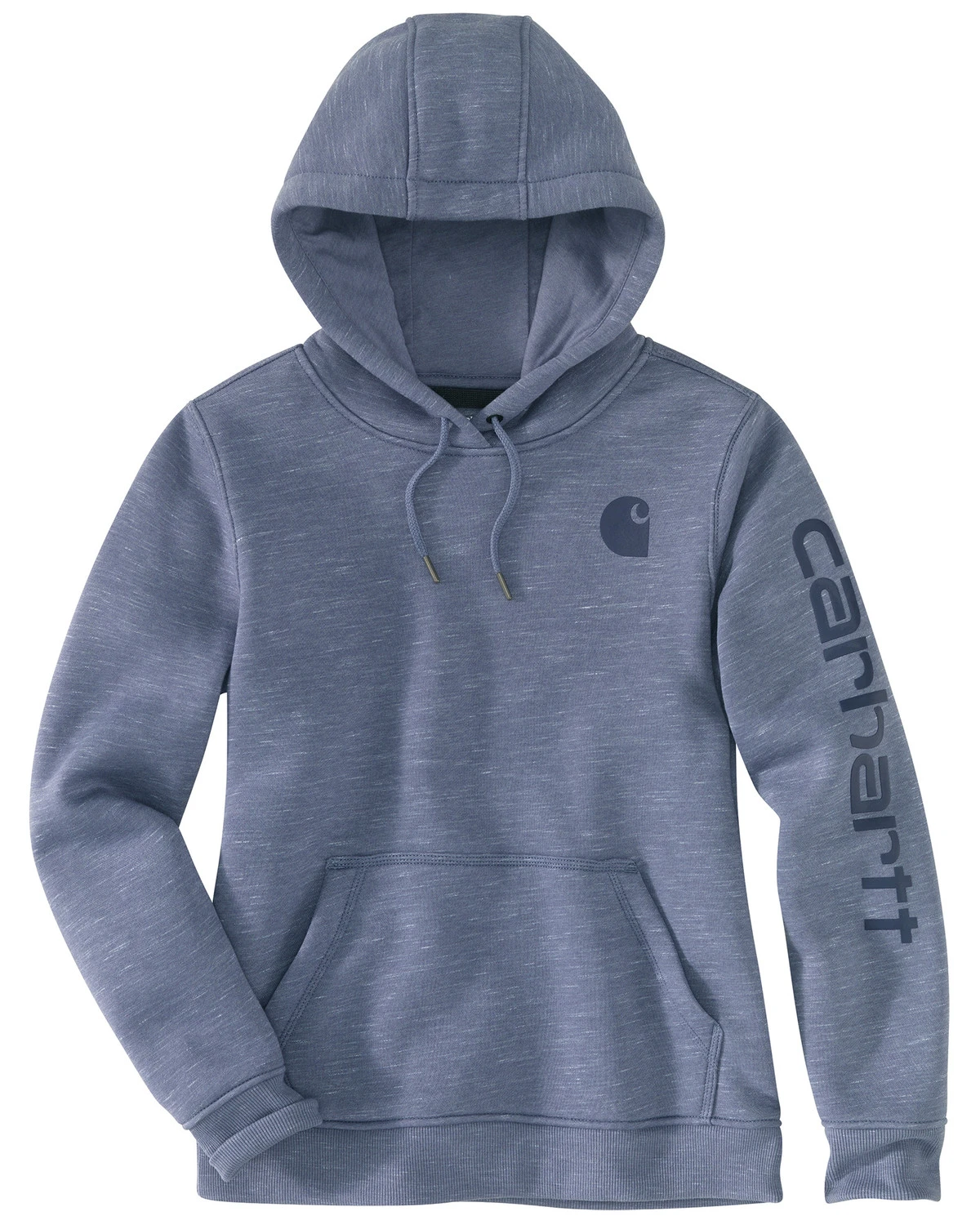 Carhartt Women's Midweight Logo Sleeve Graphic Hooded Work Pullover Sweatshirt