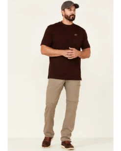 Wrangler ATG Men's All-Terrain Brindle Zip-Off Cargo Pants