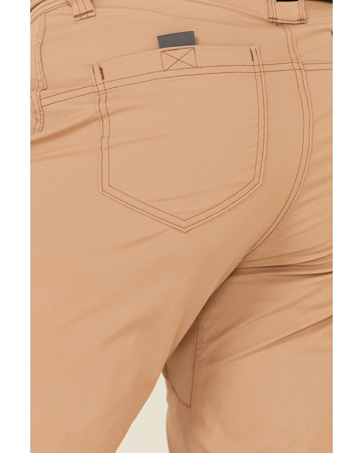 Wrangler ATG Men's All-Terrain Tiger Brown Convertible Trail Jogger Pants - Image 4