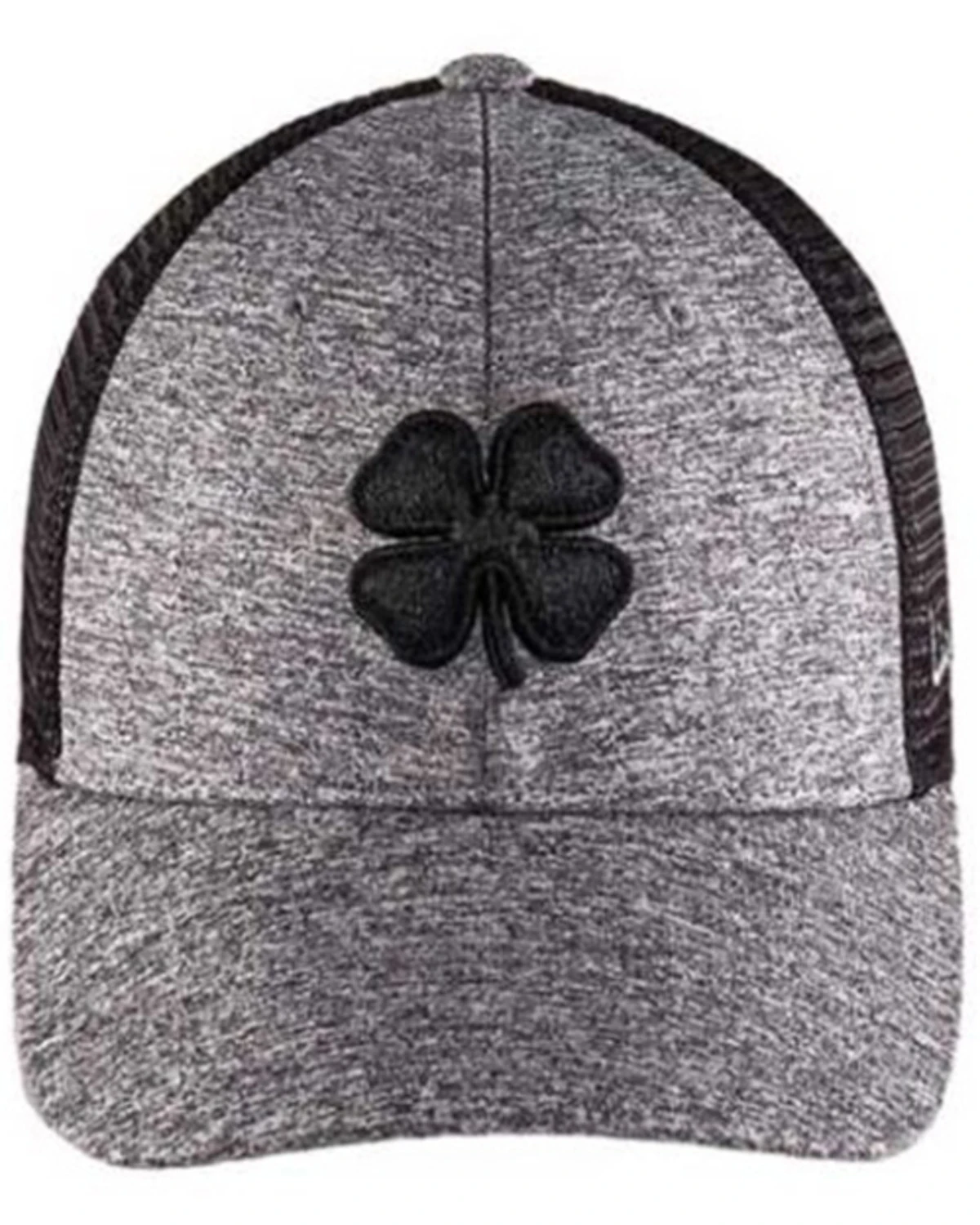 Black Clover Men's Logo Mesh-Back Fitted Ball Cap