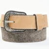 Cody James Men's 2-Tone Hair-On Billet Western Belt