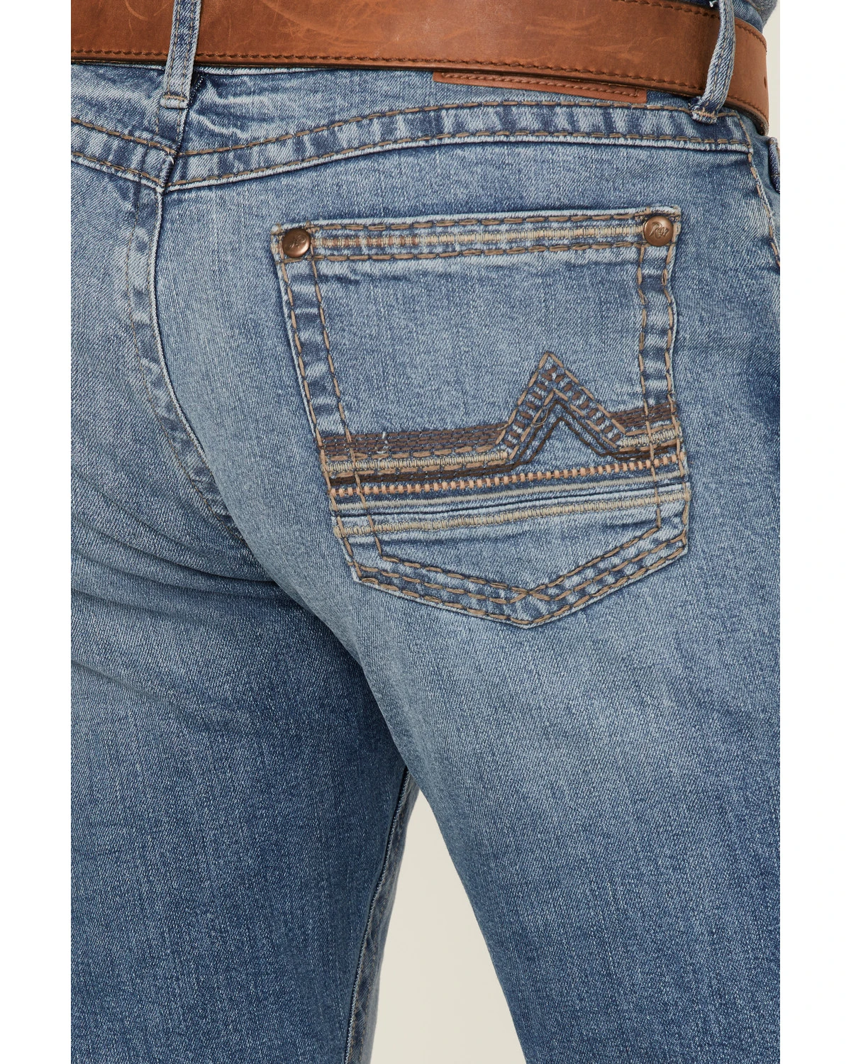 Rock 47 By Wrangler Men's Bayshore Medium Stretch Slim Bootcut Jeans - Image 4