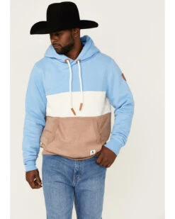 Wanakome Men's Rivera Colorblock Pullover Hooded Sweatshirt