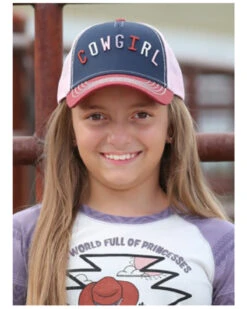 Cruel Girl Girls' Mesh Back Trucker Cap